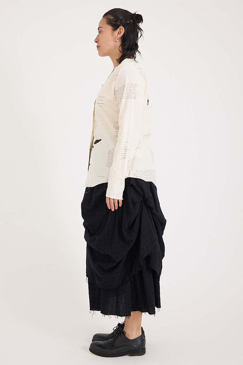 Aleksandr Manamis - Skirt - Checked Black