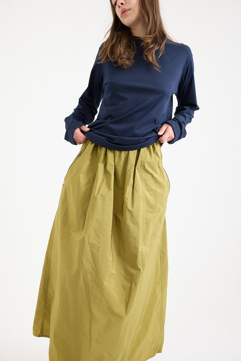 Sofie D'Hoore - Sioux Woven Skirt Olive Oil