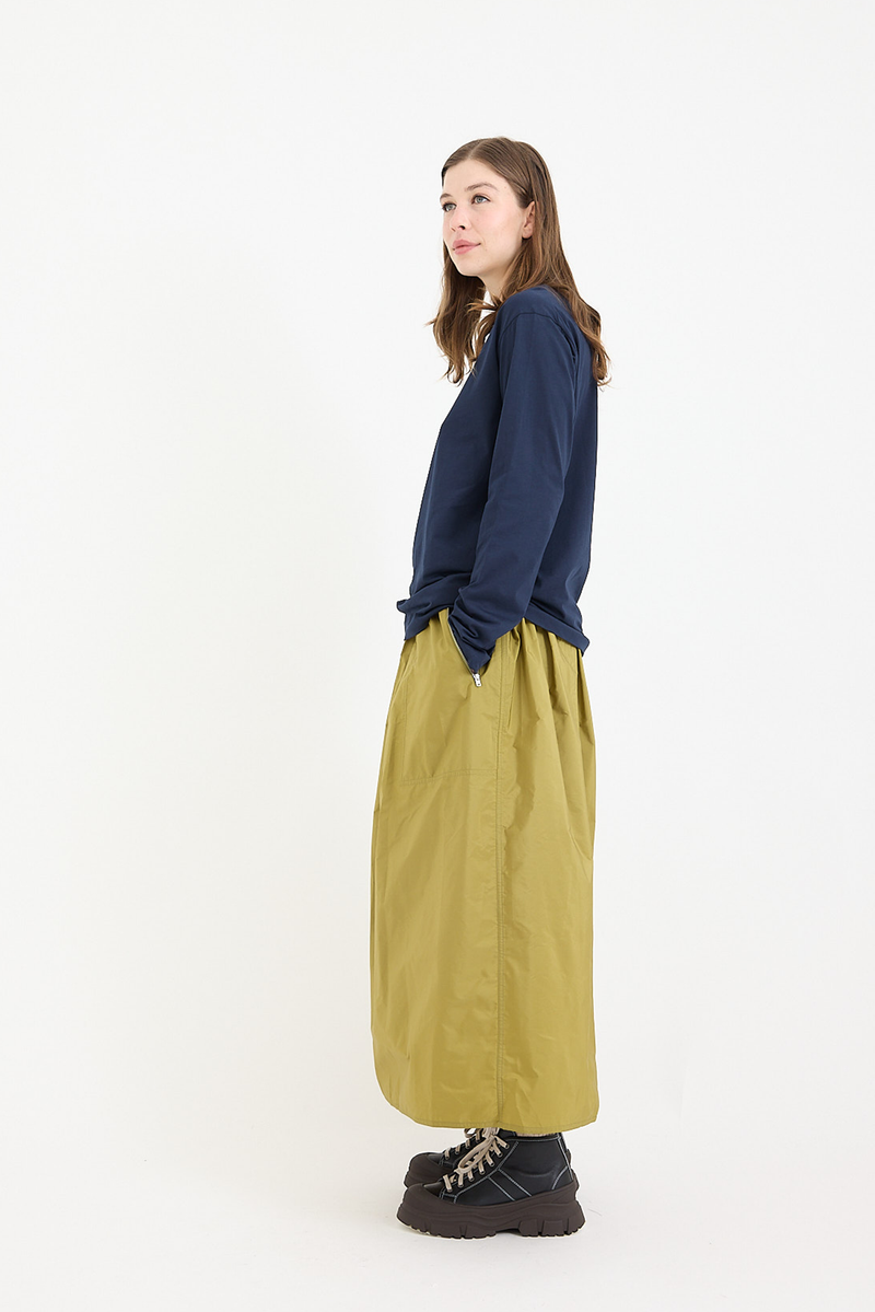 Sofie D'Hoore - Sioux Woven Skirt Olive Oil