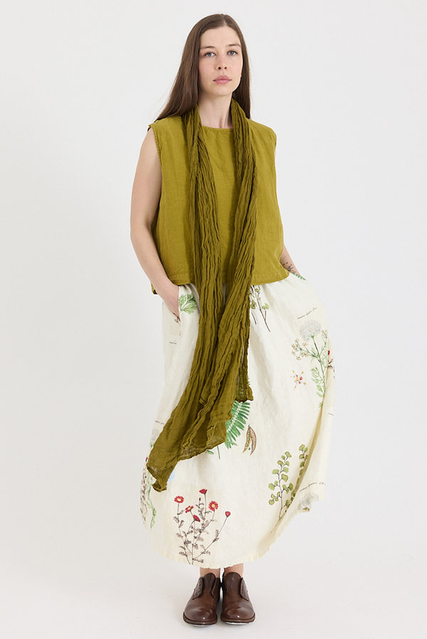 Metta - Classic Scarf - Soft Linen Gauze