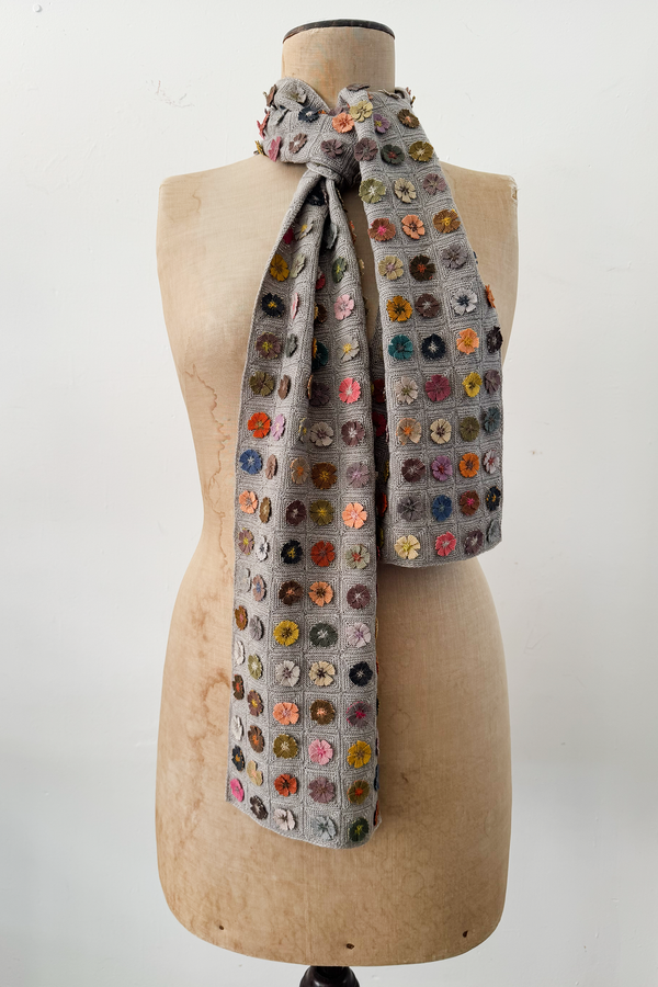 Sophie Digard - Linen Fleurette Scarf