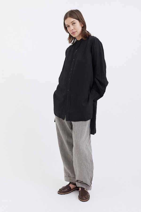 Kaval - Stand Collar Dress Shirt