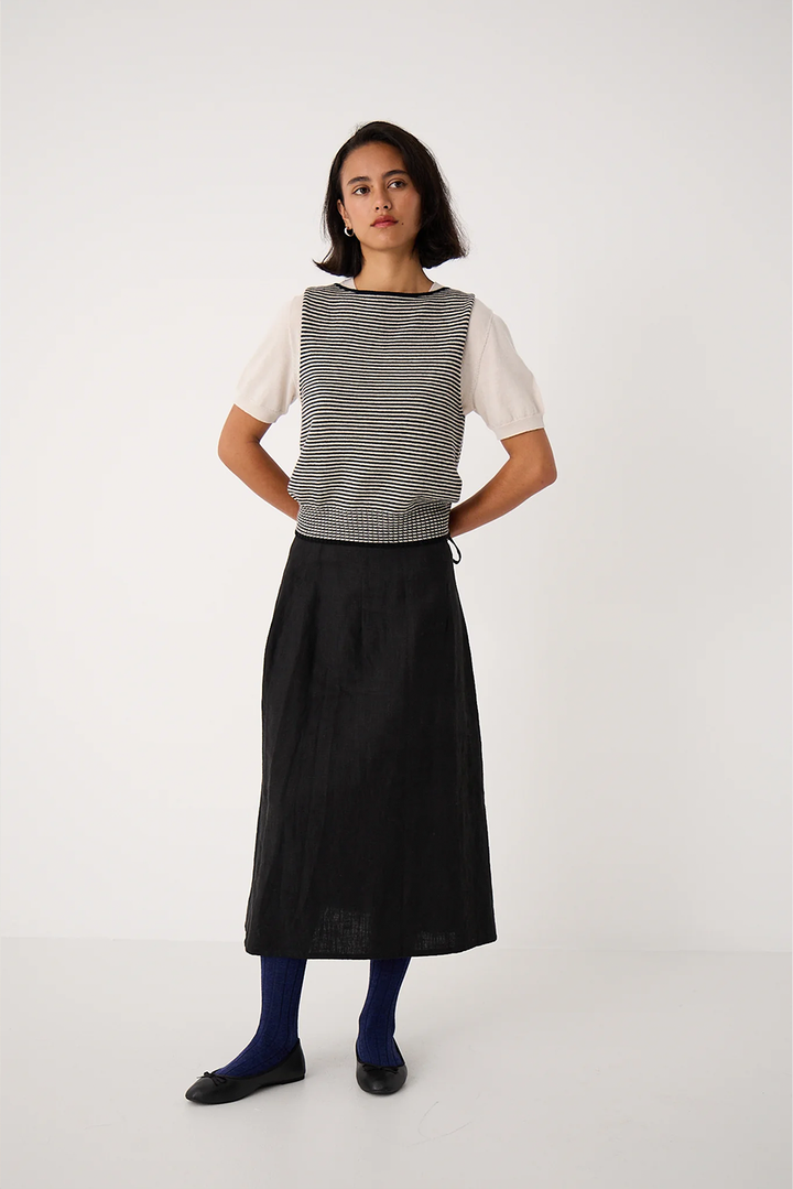 Francie - Striped Star Vest