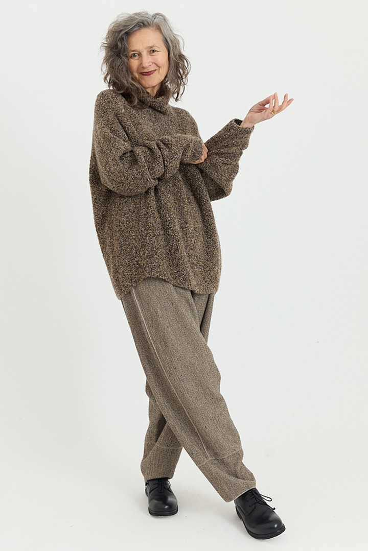 Boboutic - Sweater - Green/Taupe