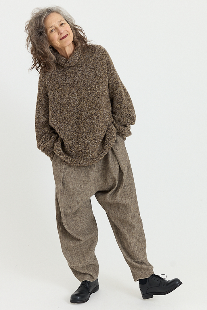 Boboutic - Sweater - Green/Taupe