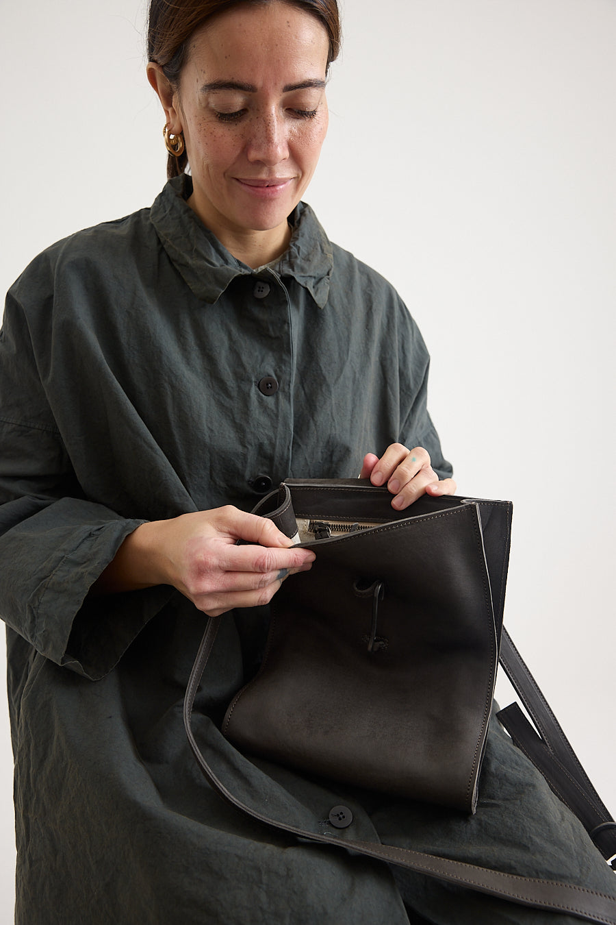 Tagliovivo - Doctor Crossbody Bag - Onyx