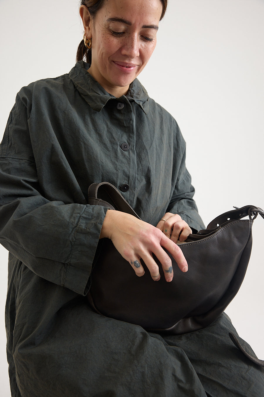 Tagliovivo - Serpent 90s Bag - Onyx