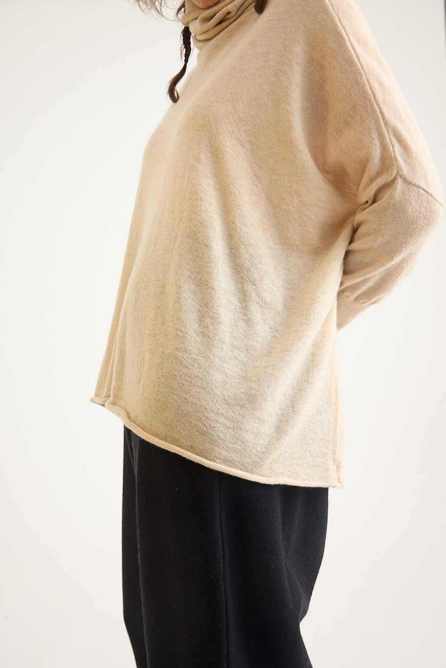 Freeman-B - Tent-Line Turtleneck