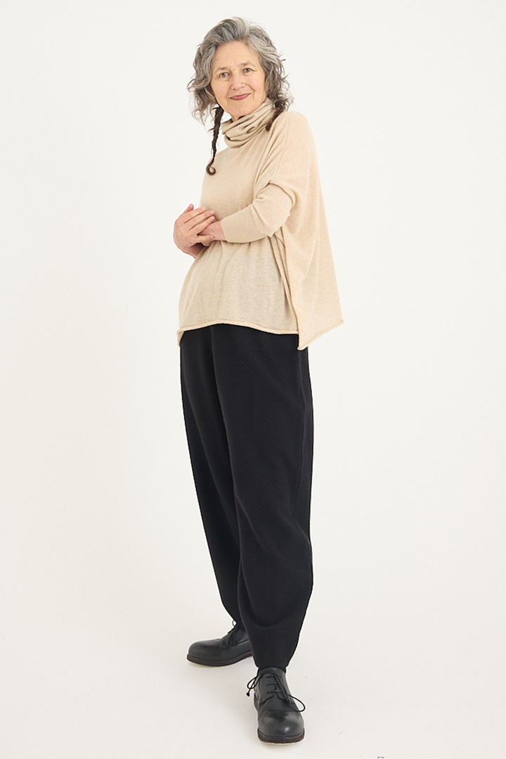 Freeman-B - Tent-Line Turtleneck