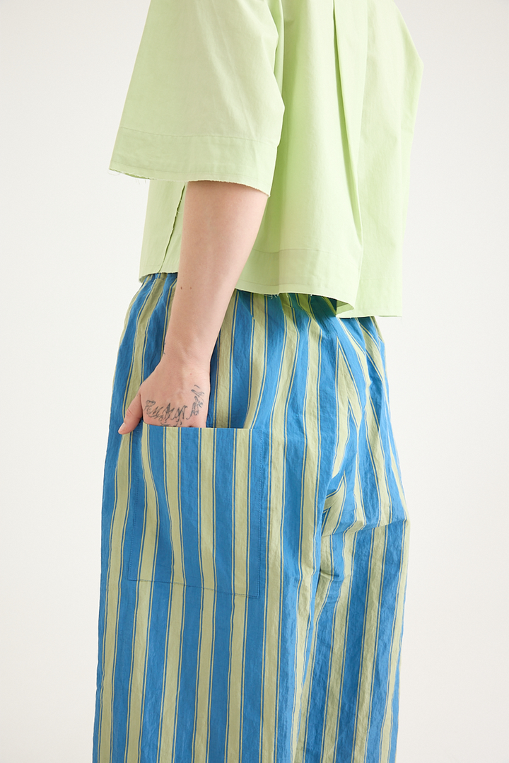 Toogood - The Baker Trouser - Taffeta Stripe