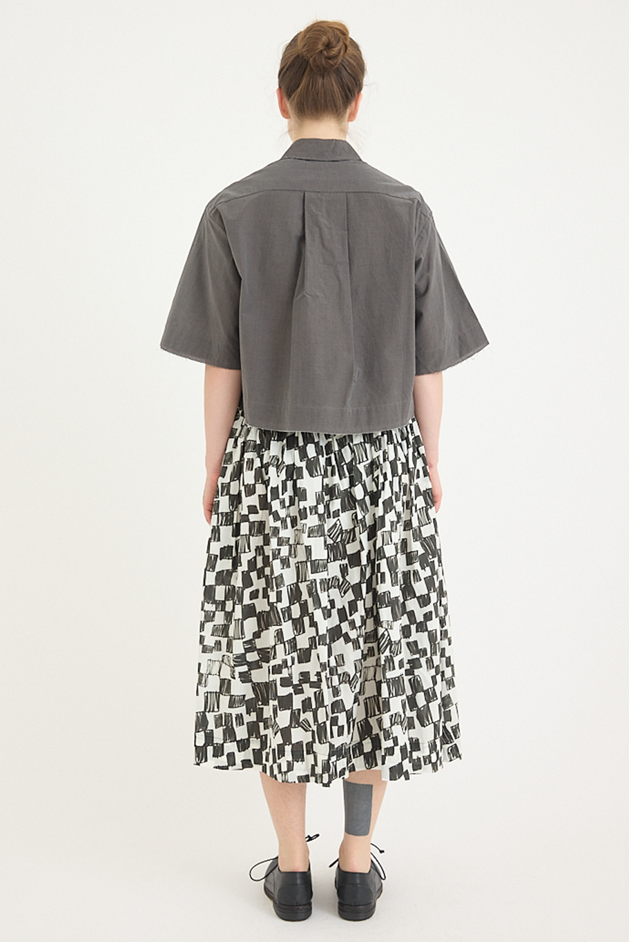 Toogood - The Dancer Skirt - Chequerboard