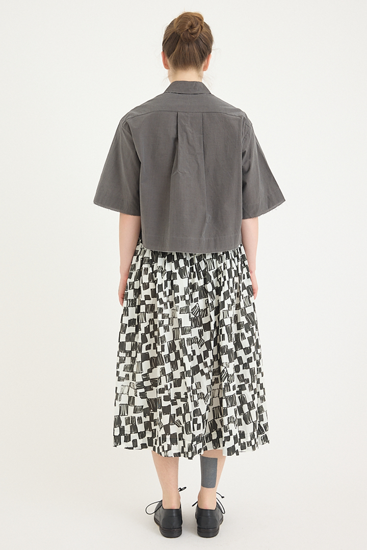 Toogood - The Dancer Skirt - Chequerboard