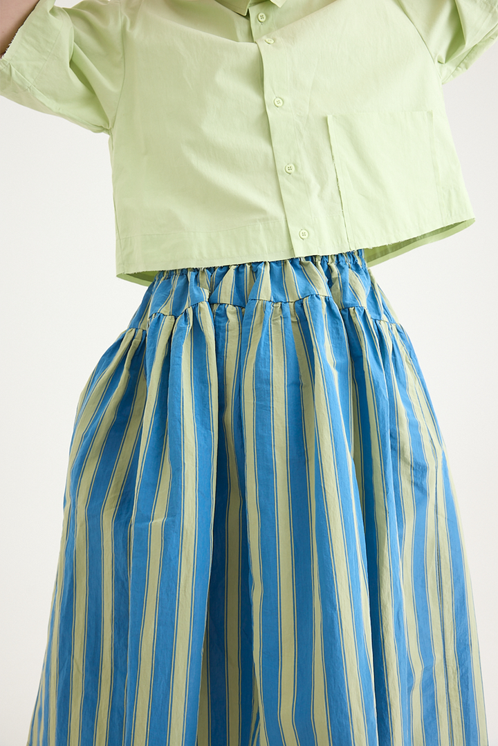 Toogood - The Dancer Skirt - Taffeta Stripe