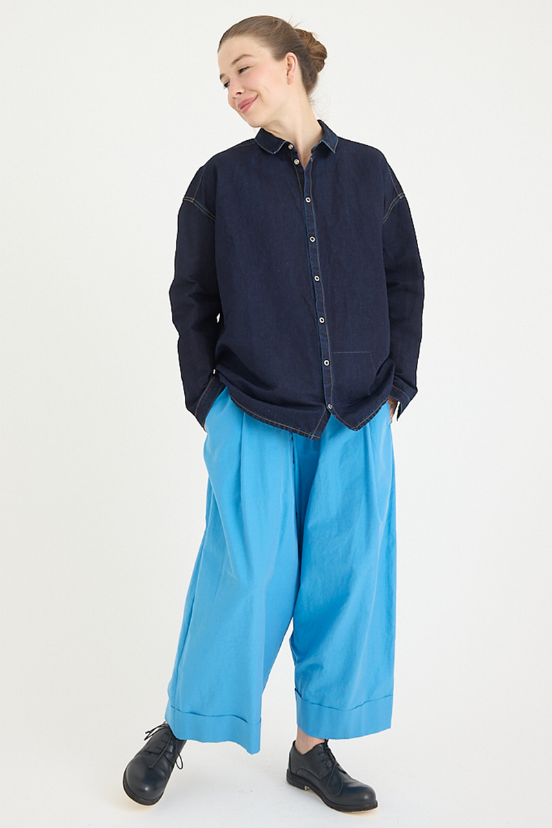 Toogood - The Draughtsman Shirt - Denim – Scarlet Jones