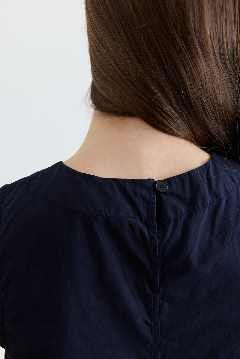 Toast - Panelled Cotton Poplin Top