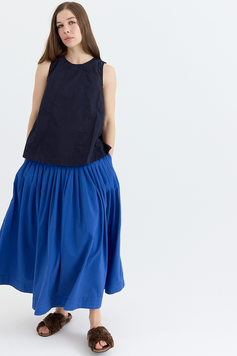 Toast - Panelled Cotton Poplin Top