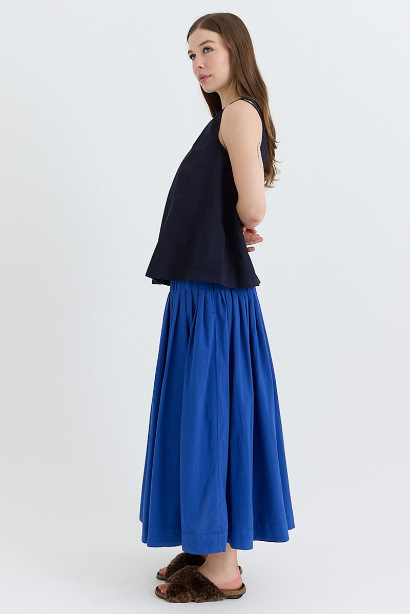 Toast - Panelled Cotton Poplin Top