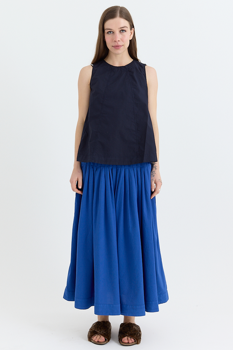 Toast - Panelled Cotton Poplin Top