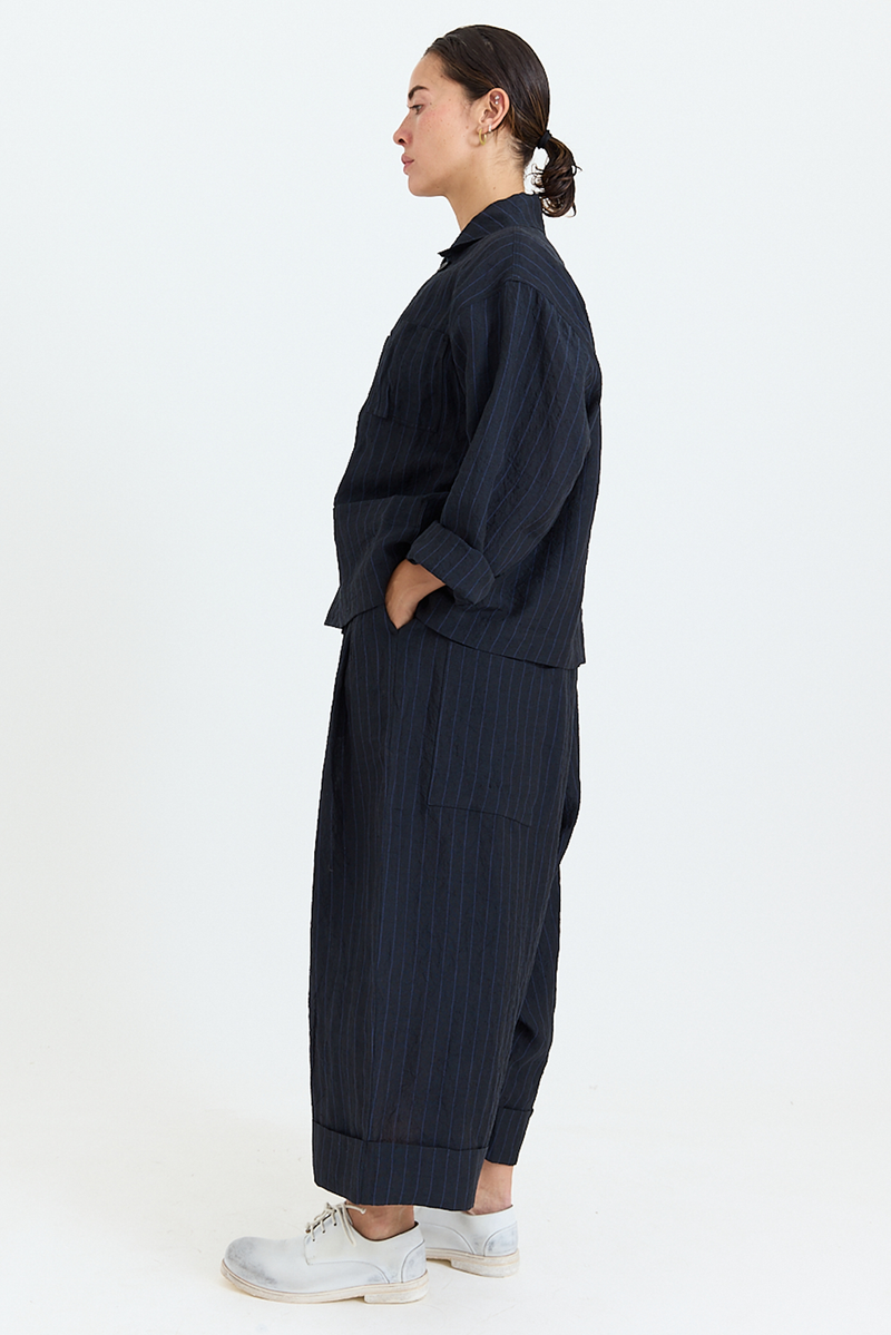 Toogood - The Baker Trouser - Butcher Stripe