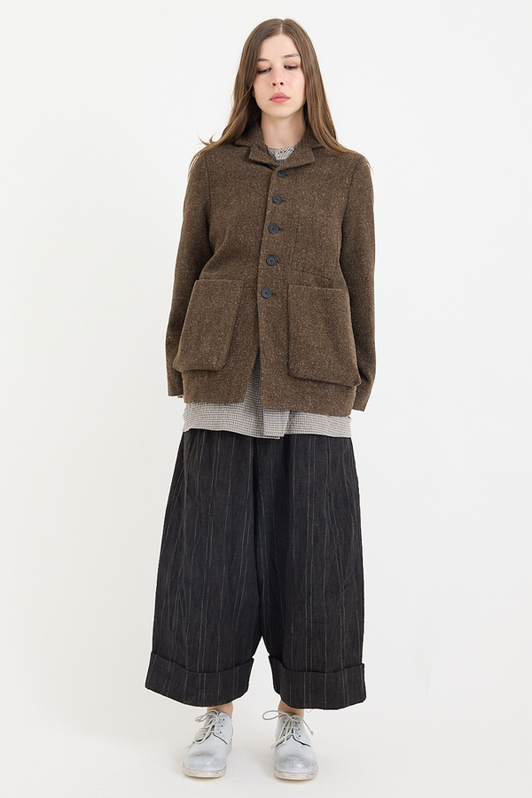 Toogood - The Photographer Jacket / wool tweed heathland