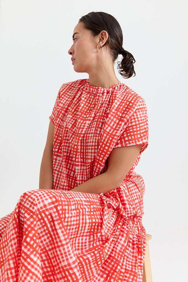 Toogood - The Poet Top - Painted Check