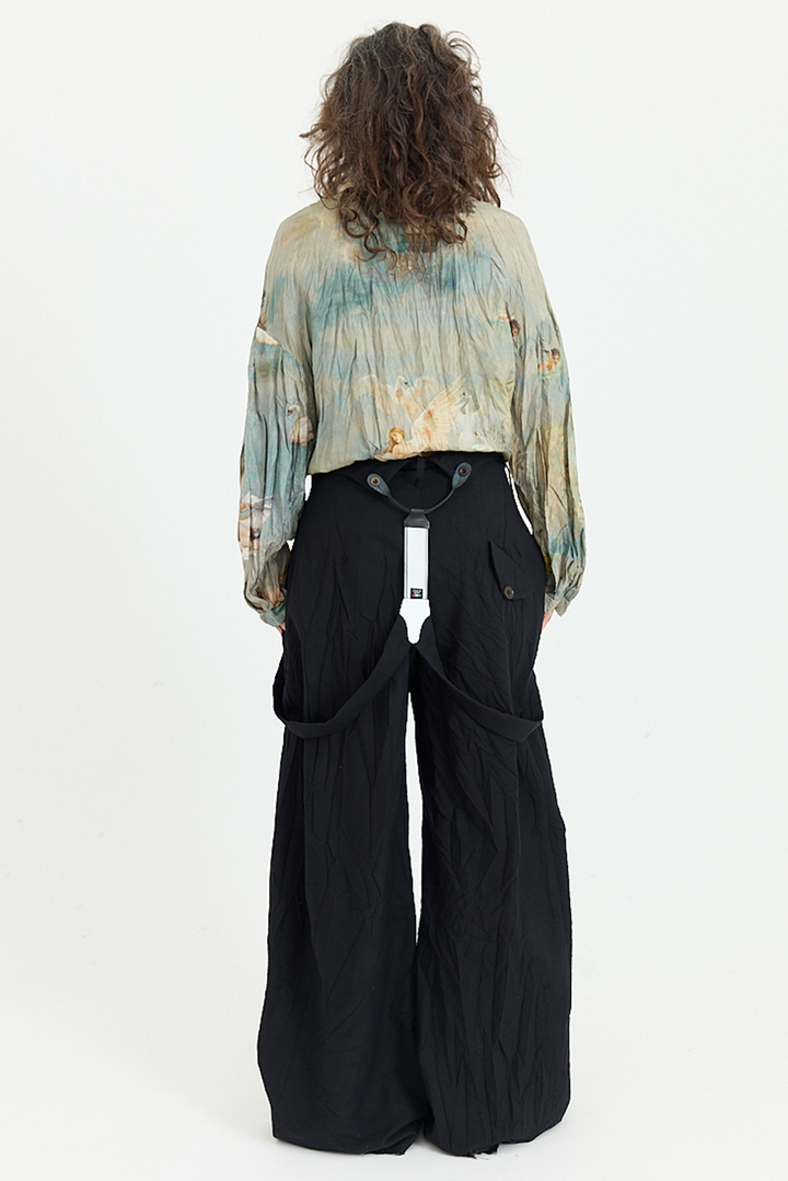 Archivio J.M. Ribot - Trousers with Suspenders