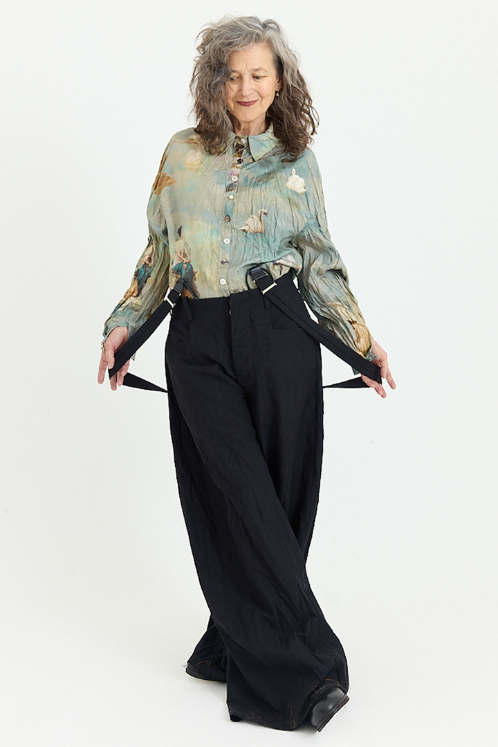 Archivio J.M. Ribot - Trousers with Suspenders