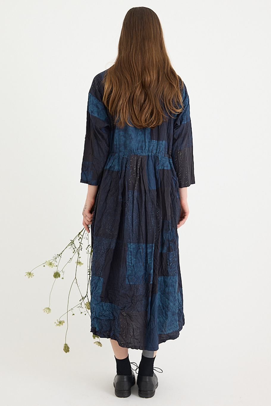 Pas De Calais - Tsugihagi Print Dress