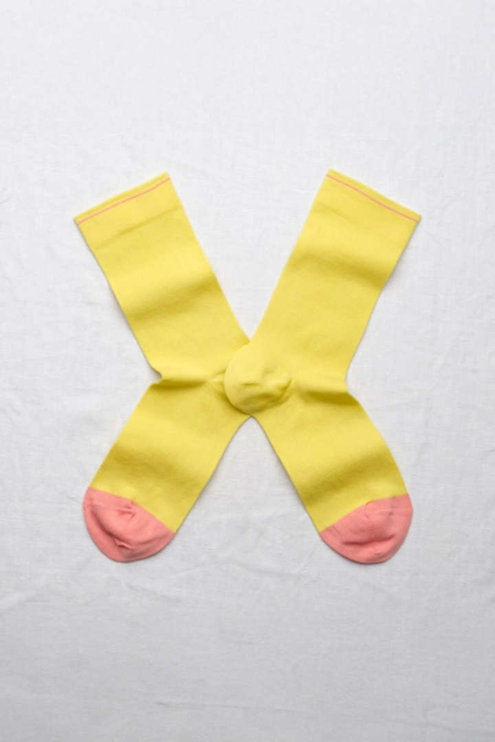Bonne Maison Socks - Uni Canari