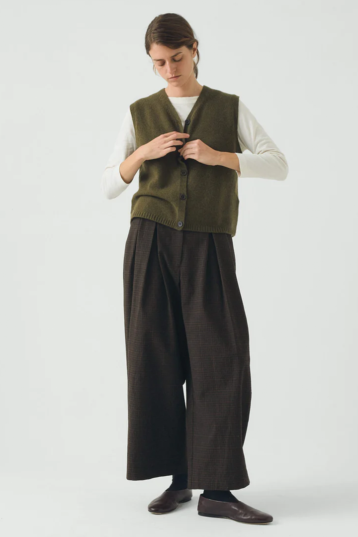 Toast - V Neck Wool Cashmere Tank