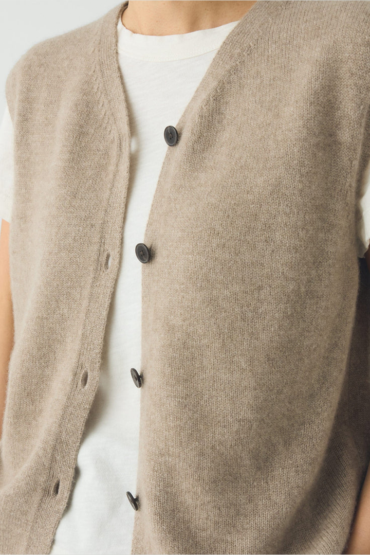Toast - V Neck Wool Cashmere Tank