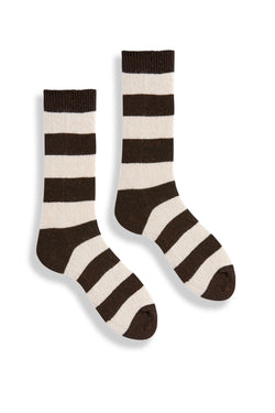 Lisa B - Rugby stripe crew socks