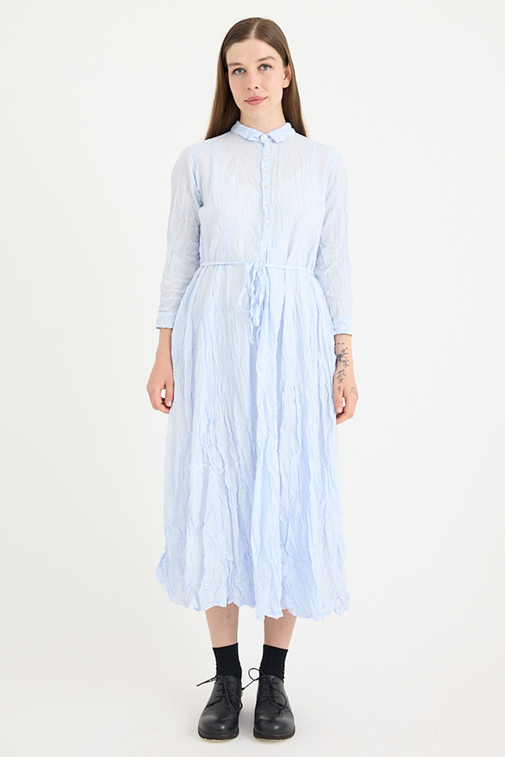 Pas De Calais - Washed Cotton Crinkle Dress