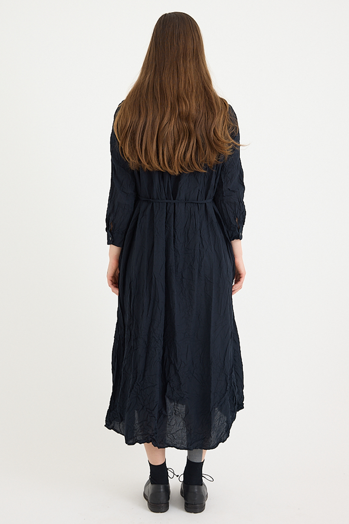 Pas De Calais - Washed Cotton Crinkle Dress