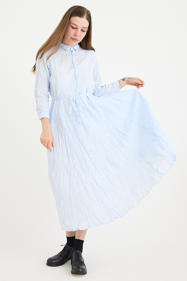 Pas De Calais - Washed Cotton Crinkle Dress