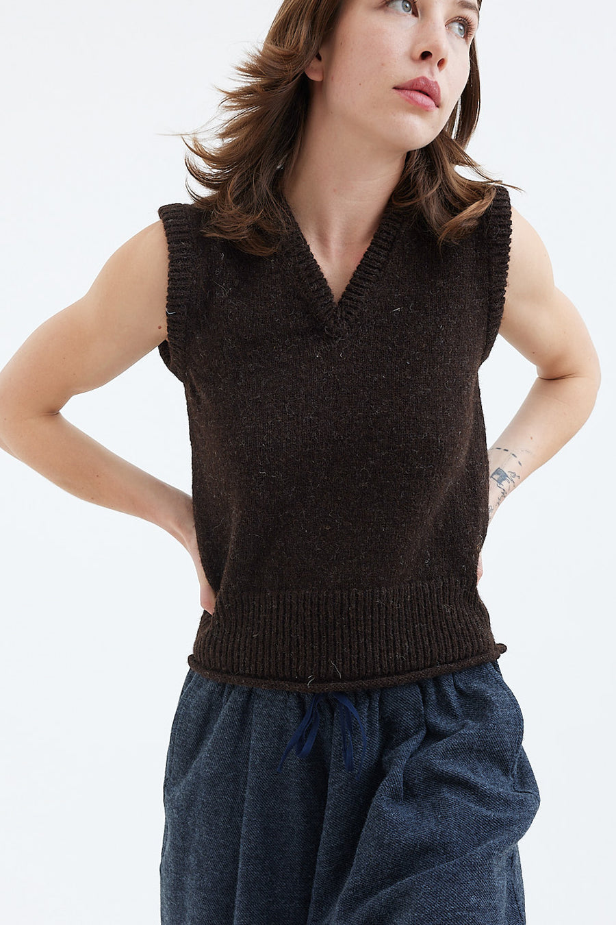 Wright + Doyle - Welsh Black Vest – Scarlet Jones