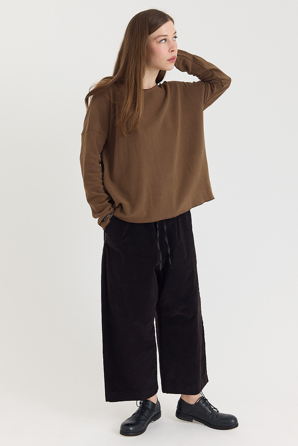 Album di Famiglia - Wide & Short Trousers in Velvet