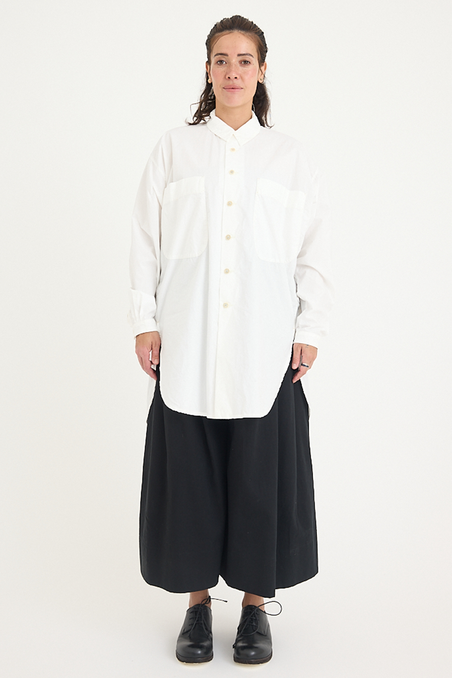 Skrimshand - Wide Leg Pleated Pant