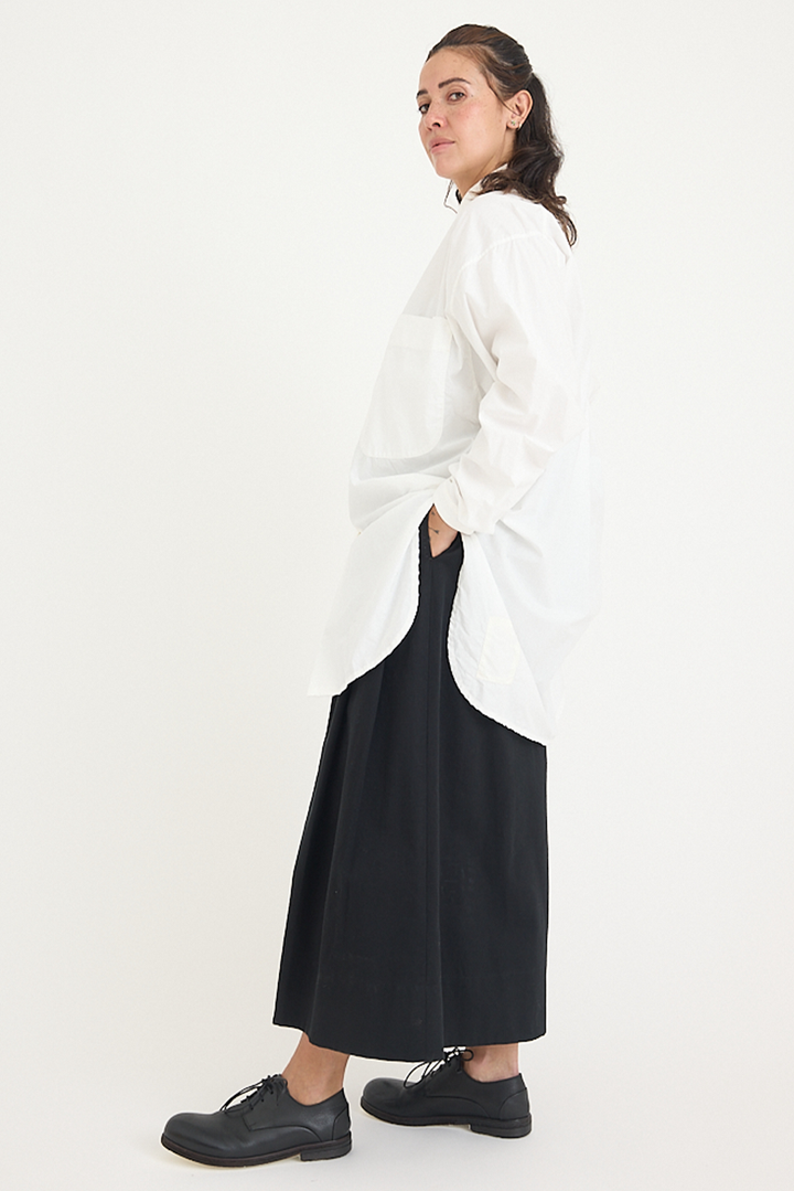 Skrimshand - Wide Leg Pleated Pant