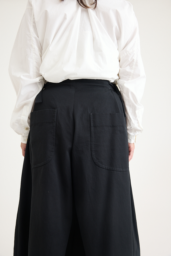 Skrimshand - Wide Leg Pleated Pant