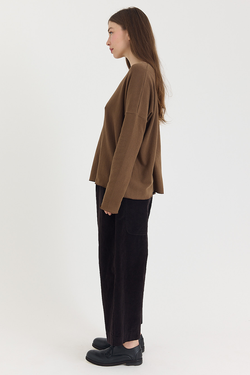 Album di Famiglia - Wide & Short Trousers in Velvet