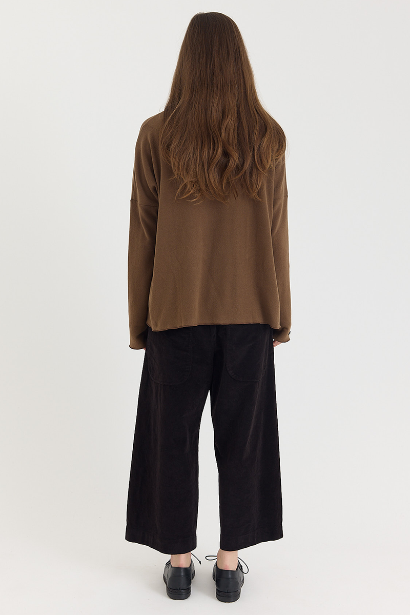Album di Famiglia - Wide & Short Trousers in Velvet