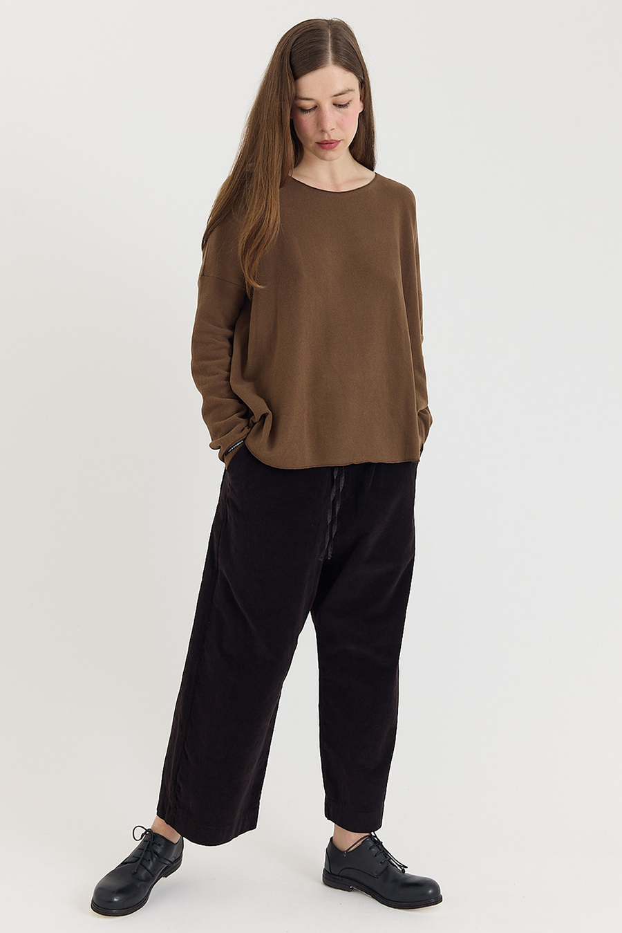 Album di Famiglia - Wide & Short Trousers in Velvet – Scarlet Jones