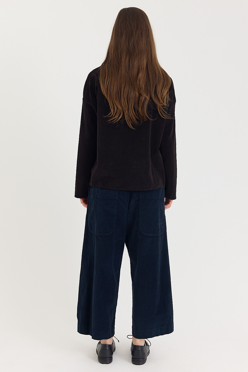 Album di Famiglia - Wide & Short Trousers in Velvet
