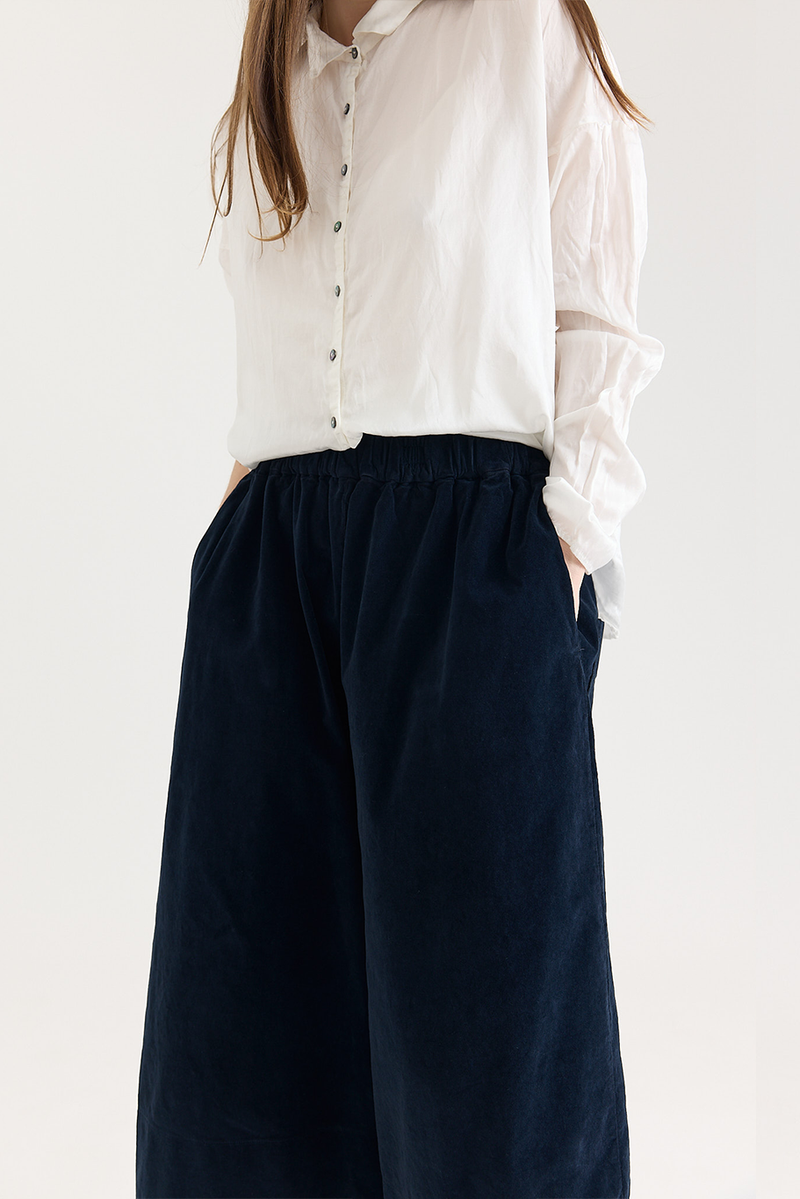 Album di Famiglia - Wide Trousers in Velvet