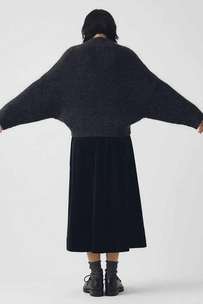 Toast - Wool Mohair Round Cardigan