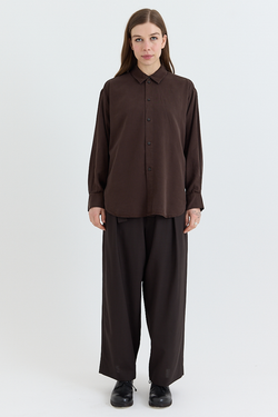 Wright + Doyle - Hand Tie Shirt - Cacao