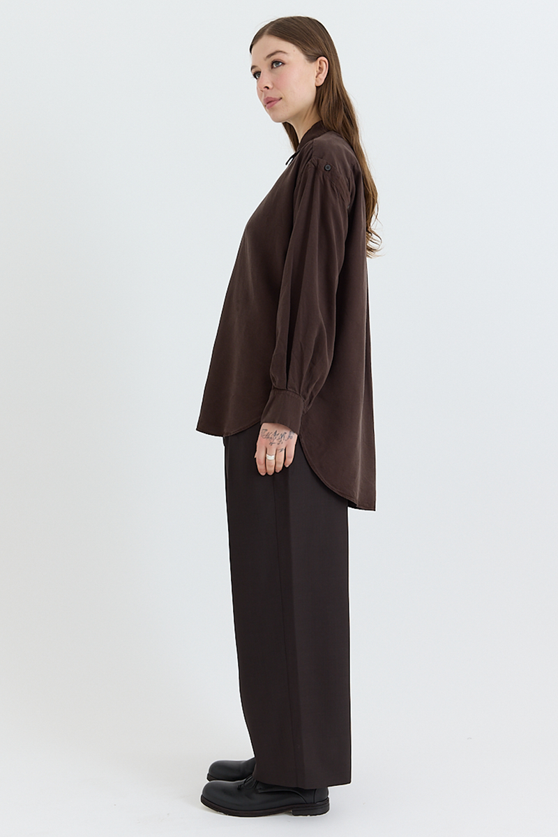 Wright + Doyle - Hand Tie Shirt - Cacao