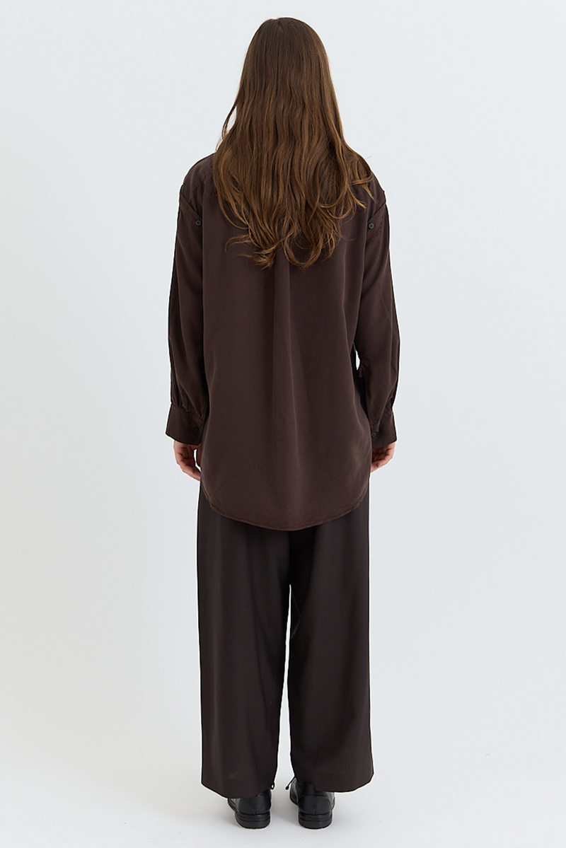 Wright + Doyle - Hand Tie Shirt - Cacao