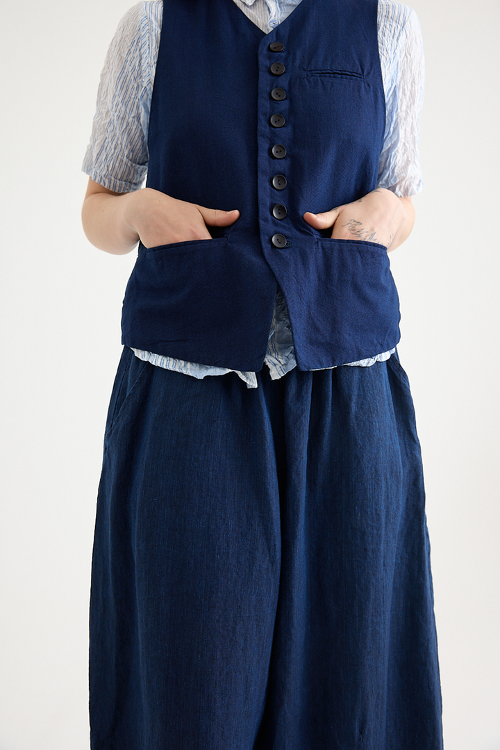 Pas De Calais - Yarn Dye Oxford Vest